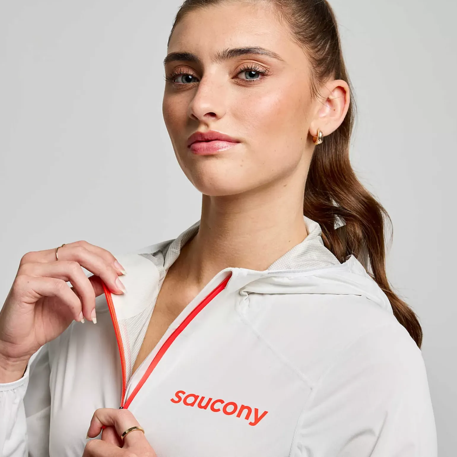 Saucony Donna Hurricane Waterproof Jacket|Donna Abbigliamento|Abbigliamento