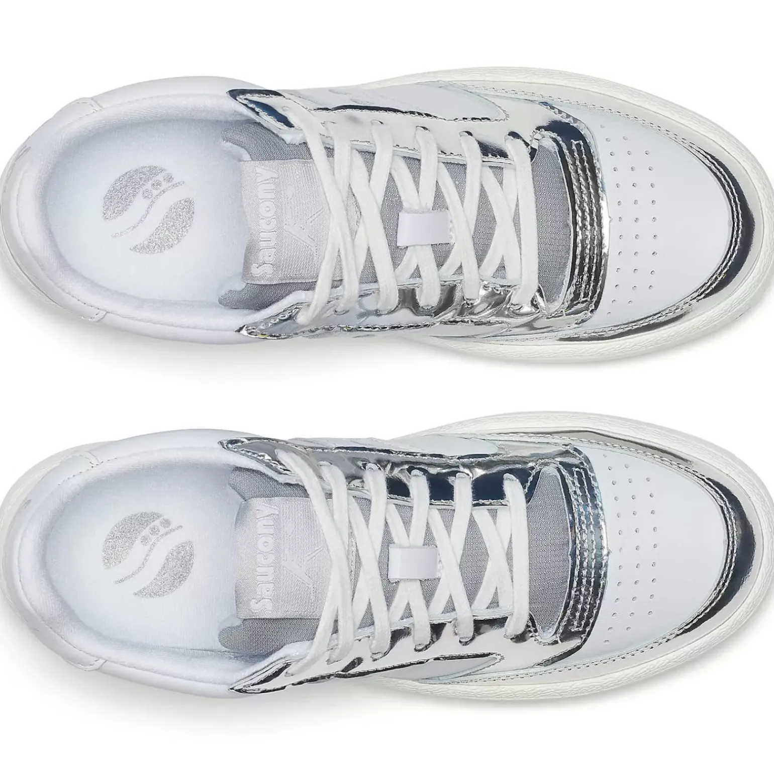 Saucony Donna Jazz Court Silver & Gold|Donna Lifestyle|Jazz