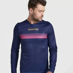 Saucony Uomo Elite Long Sleeve|Uomo Abbigliamento|Abbigliamento