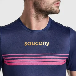 Saucony Uomo Elite Short Sleeve|Uomo Abbigliamento|Abbigliamento