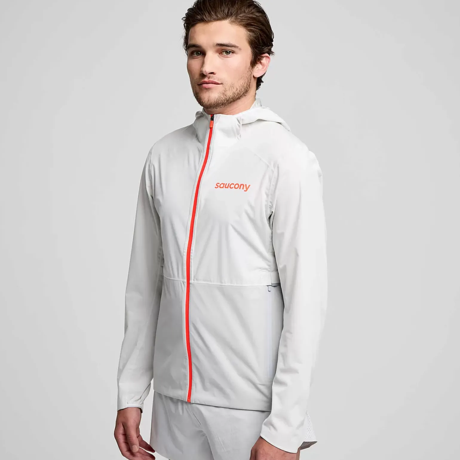 Saucony Uomo Hurricane Waterproof Jacket|Uomo Abbigliamento|Abbigliamento